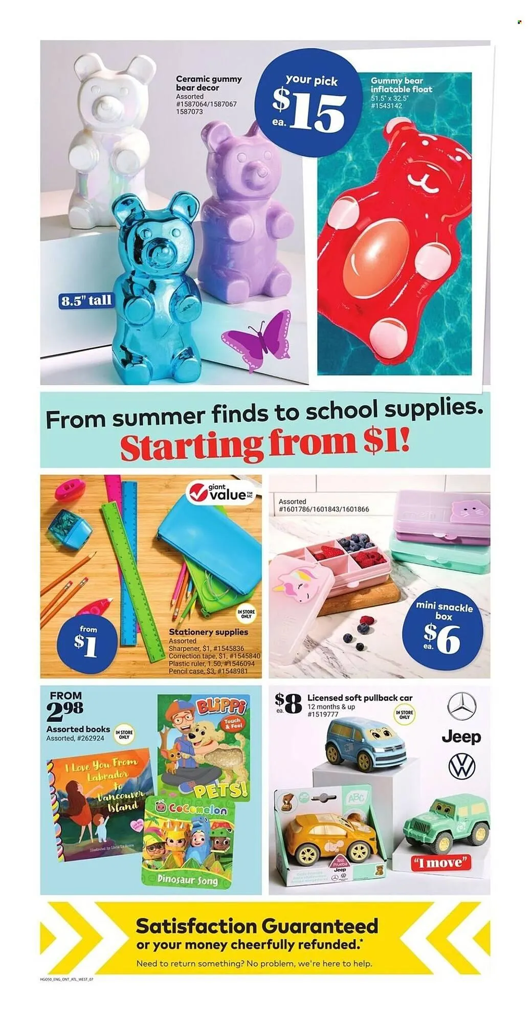 Giant Tiger flyer from July 16 to July 22 2025 - flyer page 9