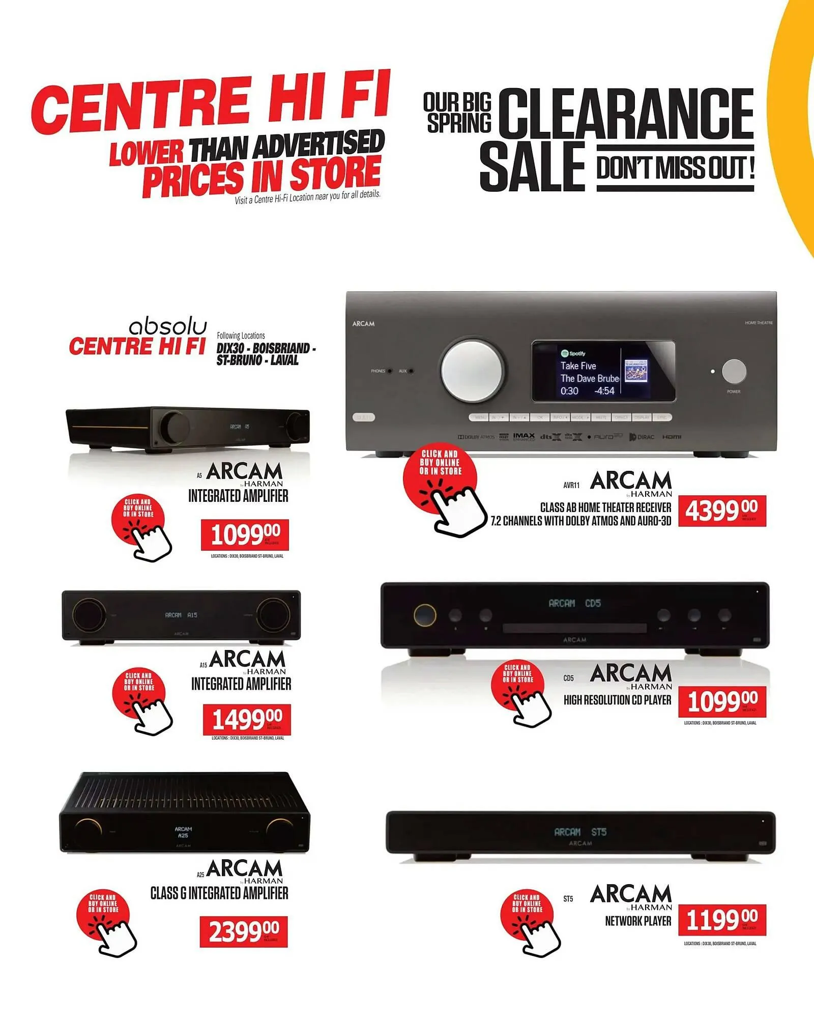 Centre Hi-Fi flyer from April 11 to April 17 2025 - flyer page 49