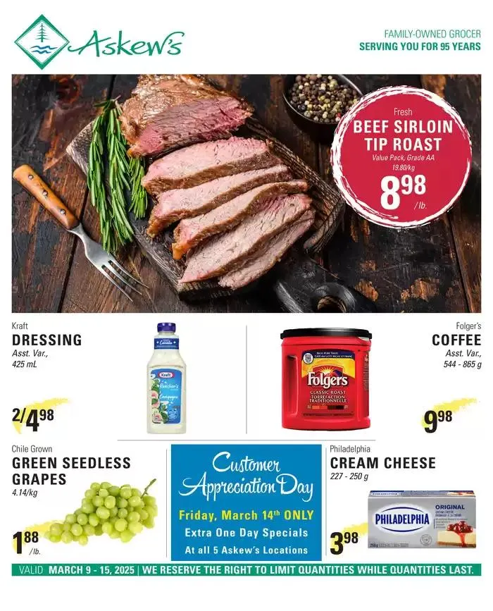 Weekly Specials from March 10 to March 15 2025 - flyer page 1