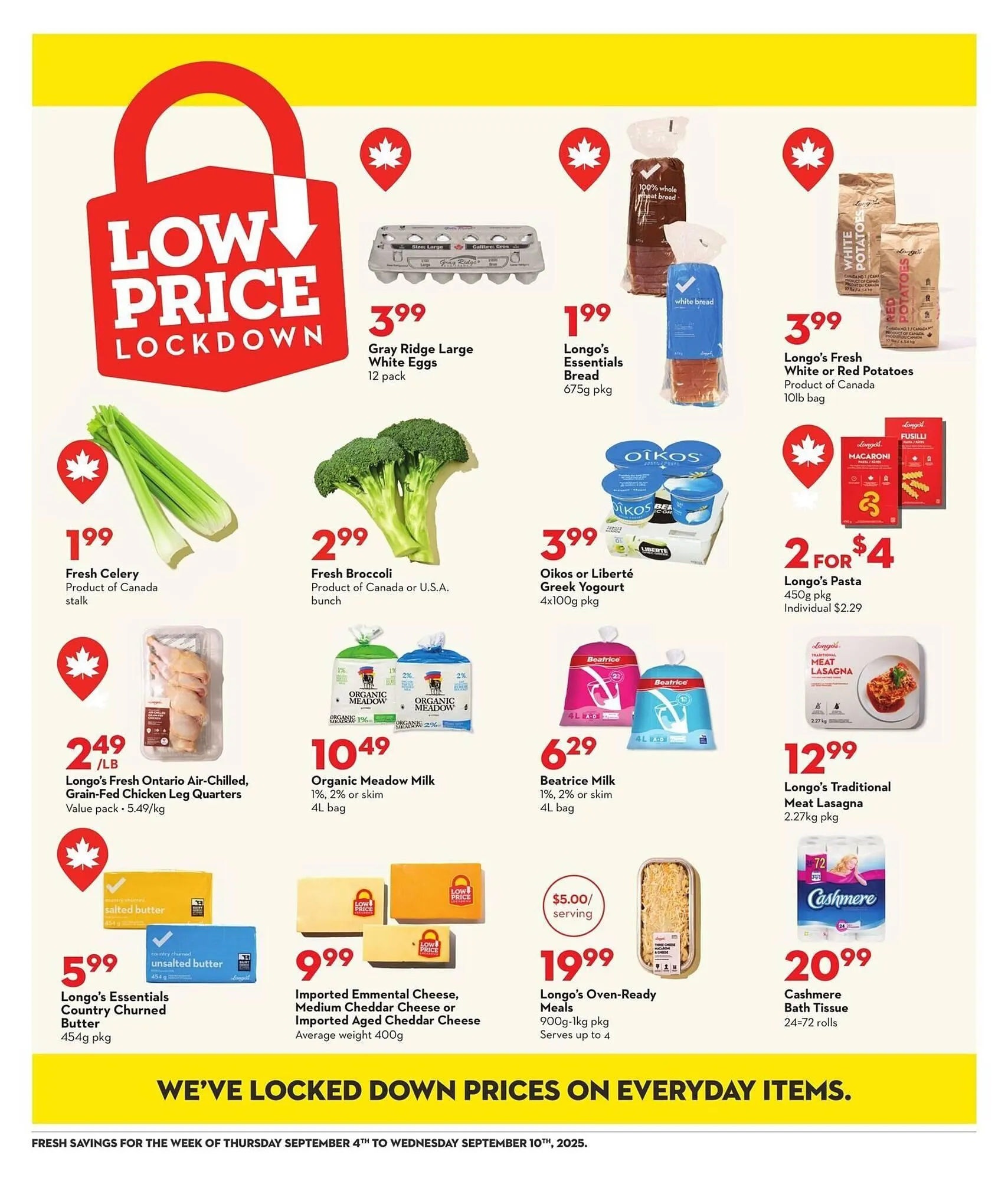 Longo's flyer from September 4 to September 11 2025 - flyer page 14