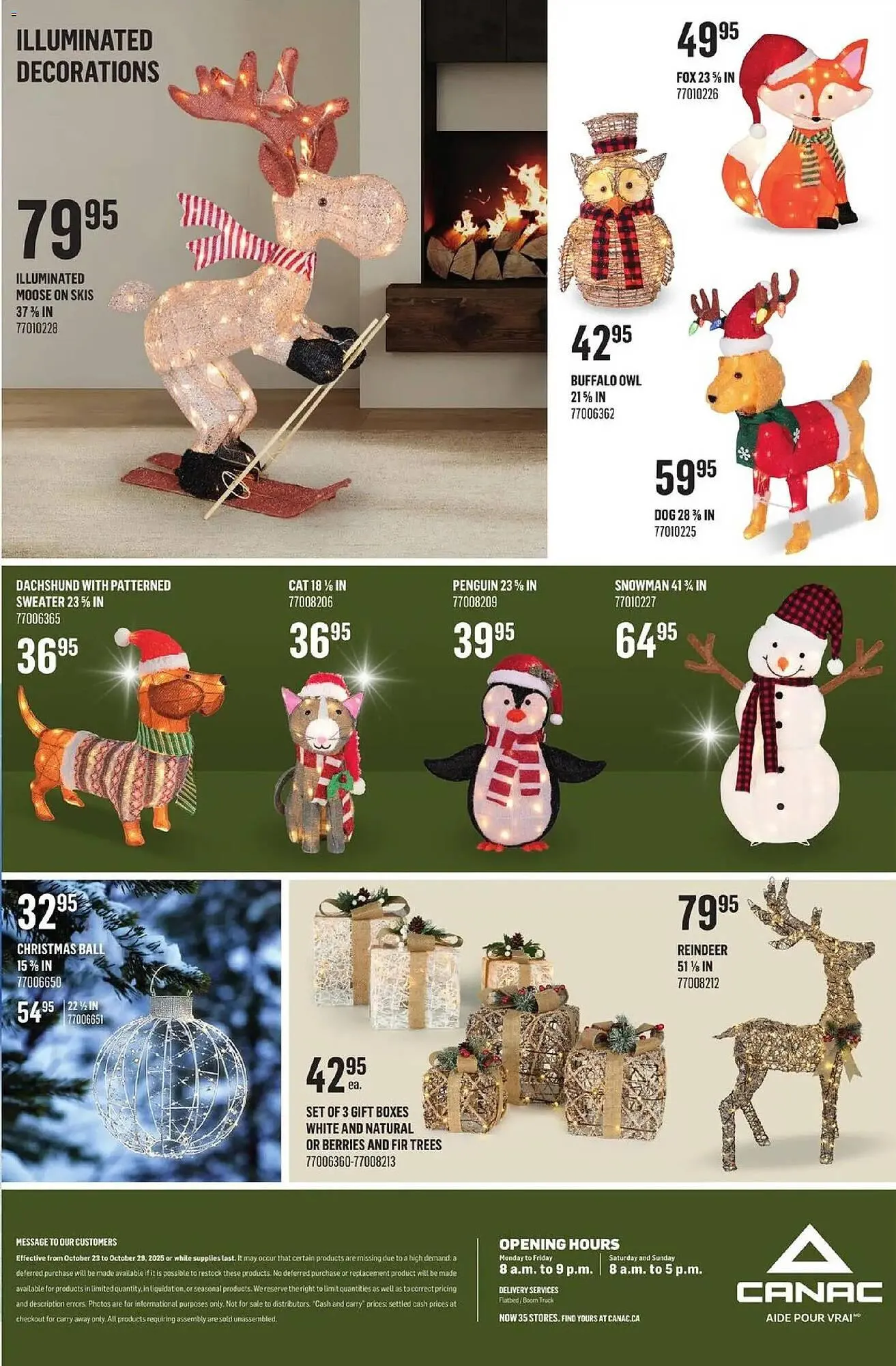 Canac flyer from October 23 to October 29 2025 - flyer page 9