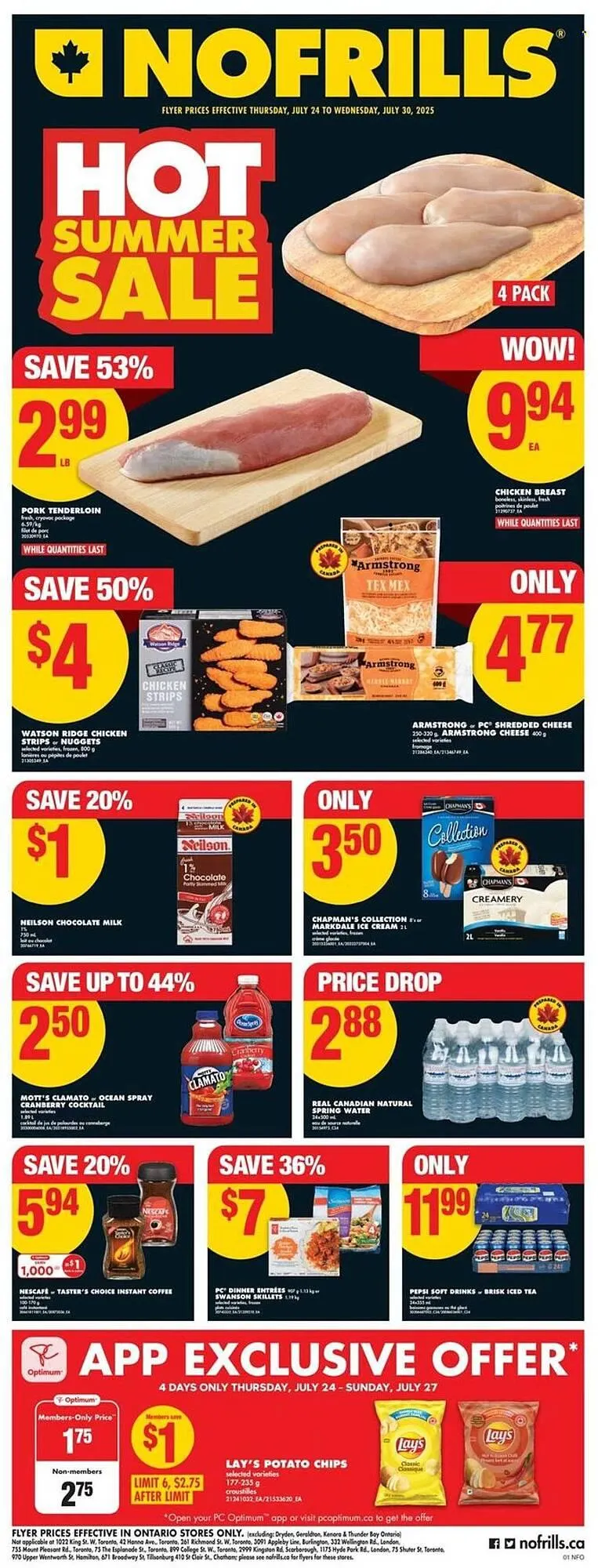 No Frills flyer from July 24 to July 30 2025 - flyer page 1