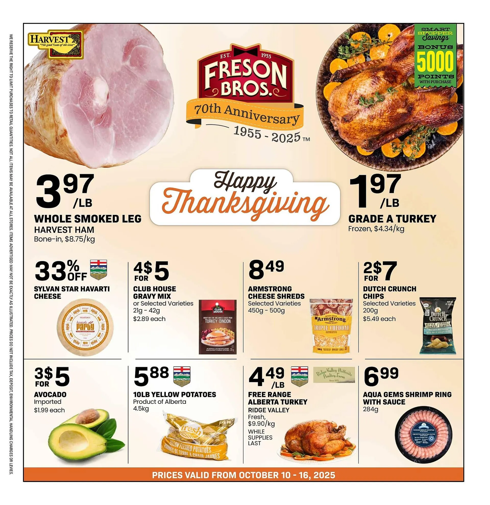 Freson Bros flyer from October 3 to December 26 2025 - flyer page 1