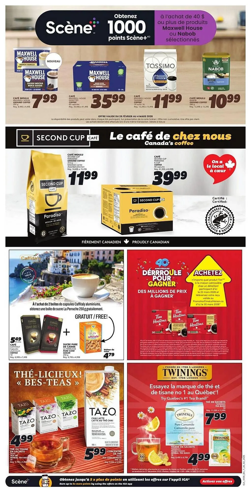 IGA flyer from February 26 to March 4 2026 - flyer page 14