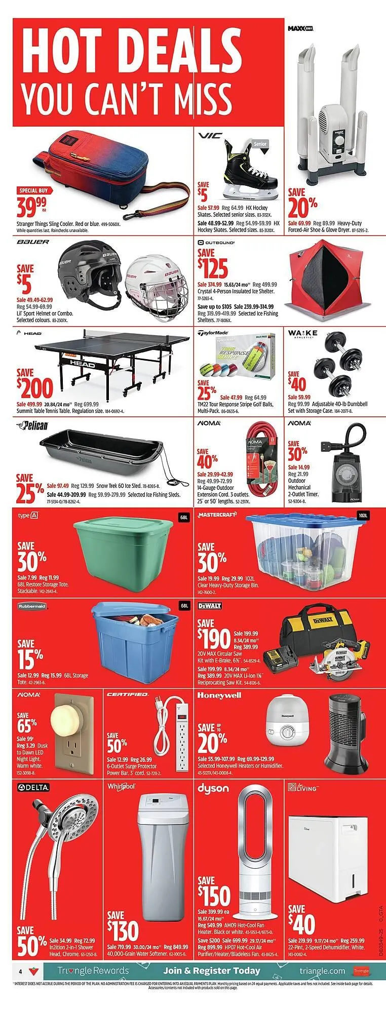 Canadian Tire flyer from November 27 to December 4 2025 - flyer page 6