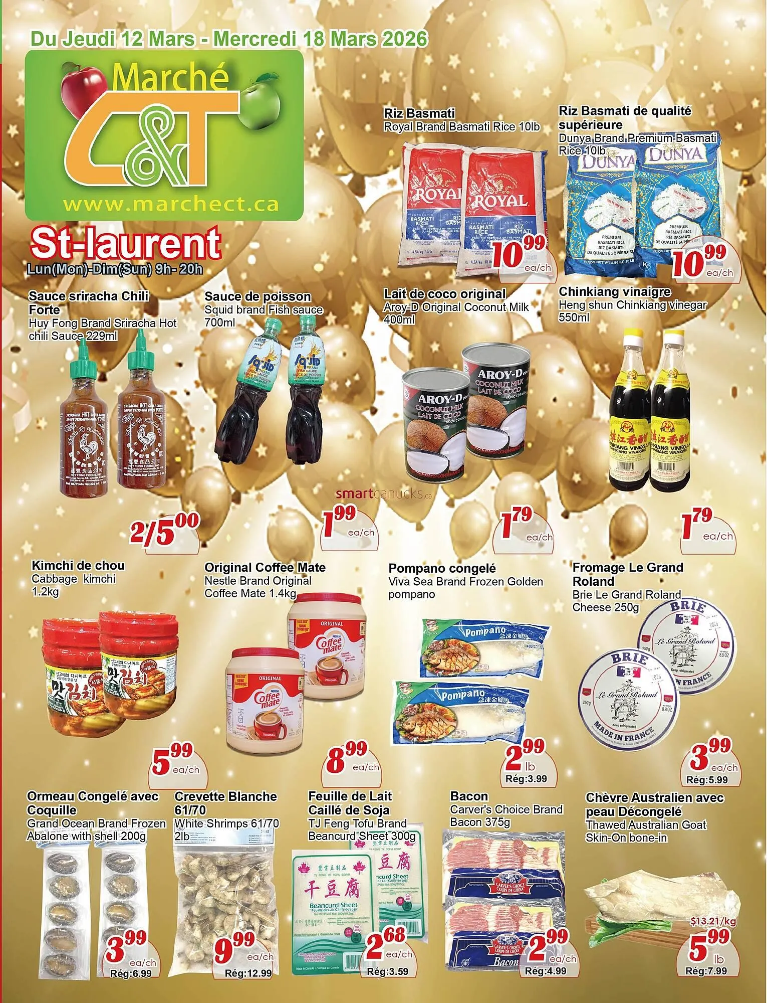 Marche C&T flyer from March 12 to March 18 2026 - flyer page 1