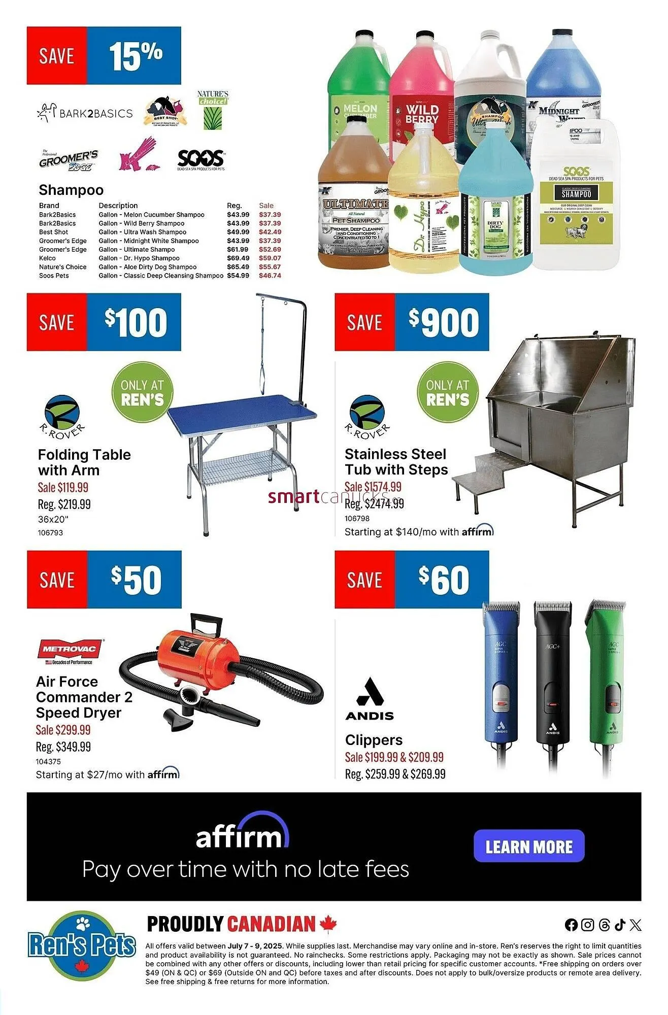 Ren’s Pets Depot flyer from July 9 to July 15 2025 - flyer page 4