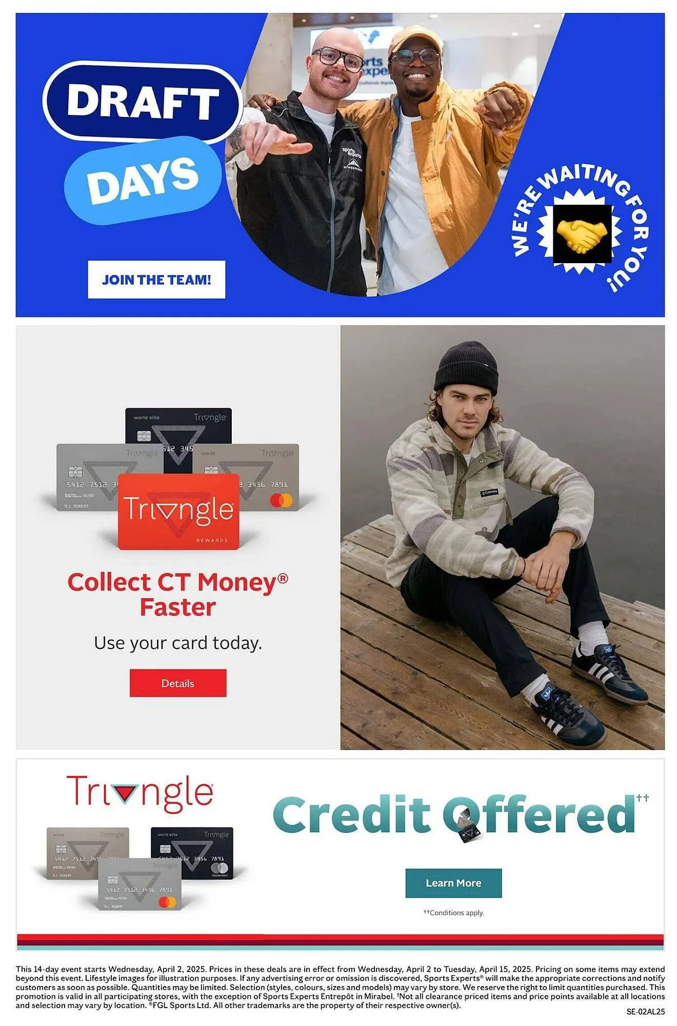 Sports Experts flyer from April 10 to April 17 2025 - flyer page 4