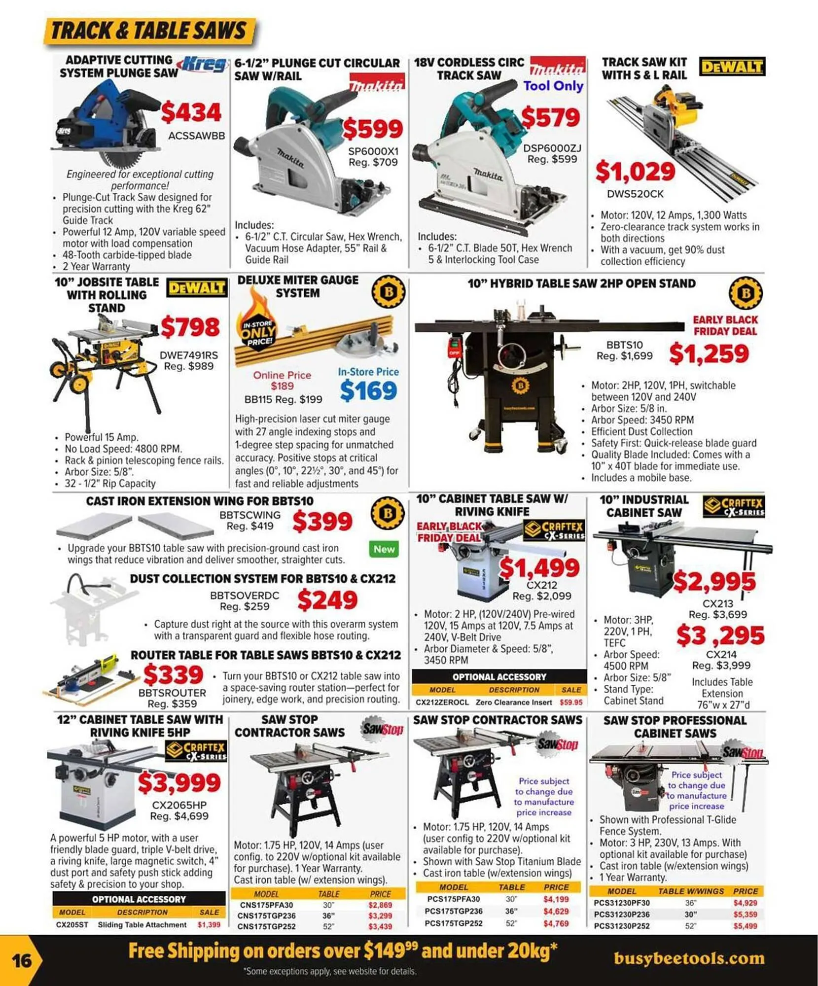 Busy Bee Tools flyer from November 10 to January 10 2026 - flyer page 16