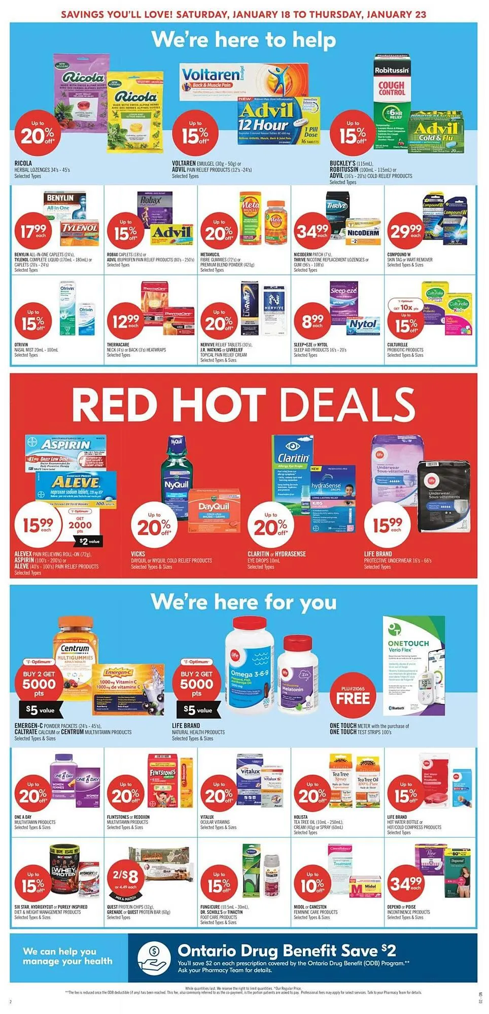Shoppers Drug Mart flyer from January 16 to January 30 2025 - flyer page 8