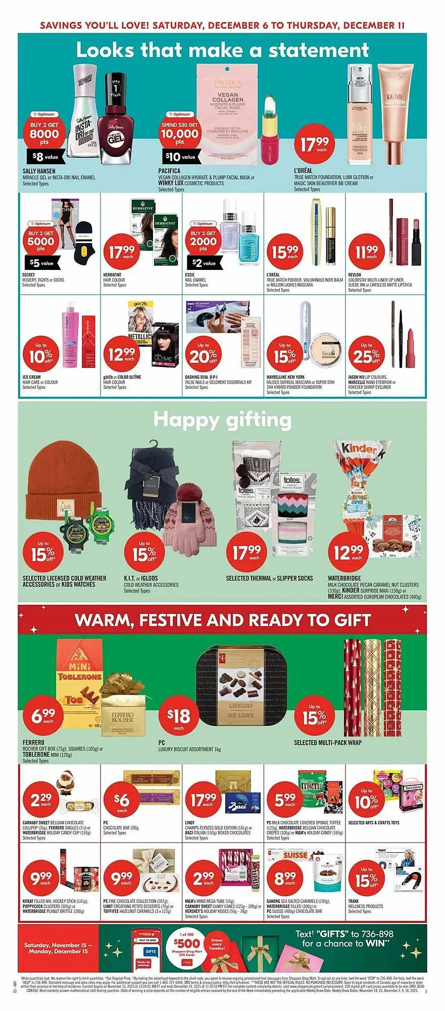 Shoppers Drug Mart flyer from December 4 to December 11 2025 - flyer page 8