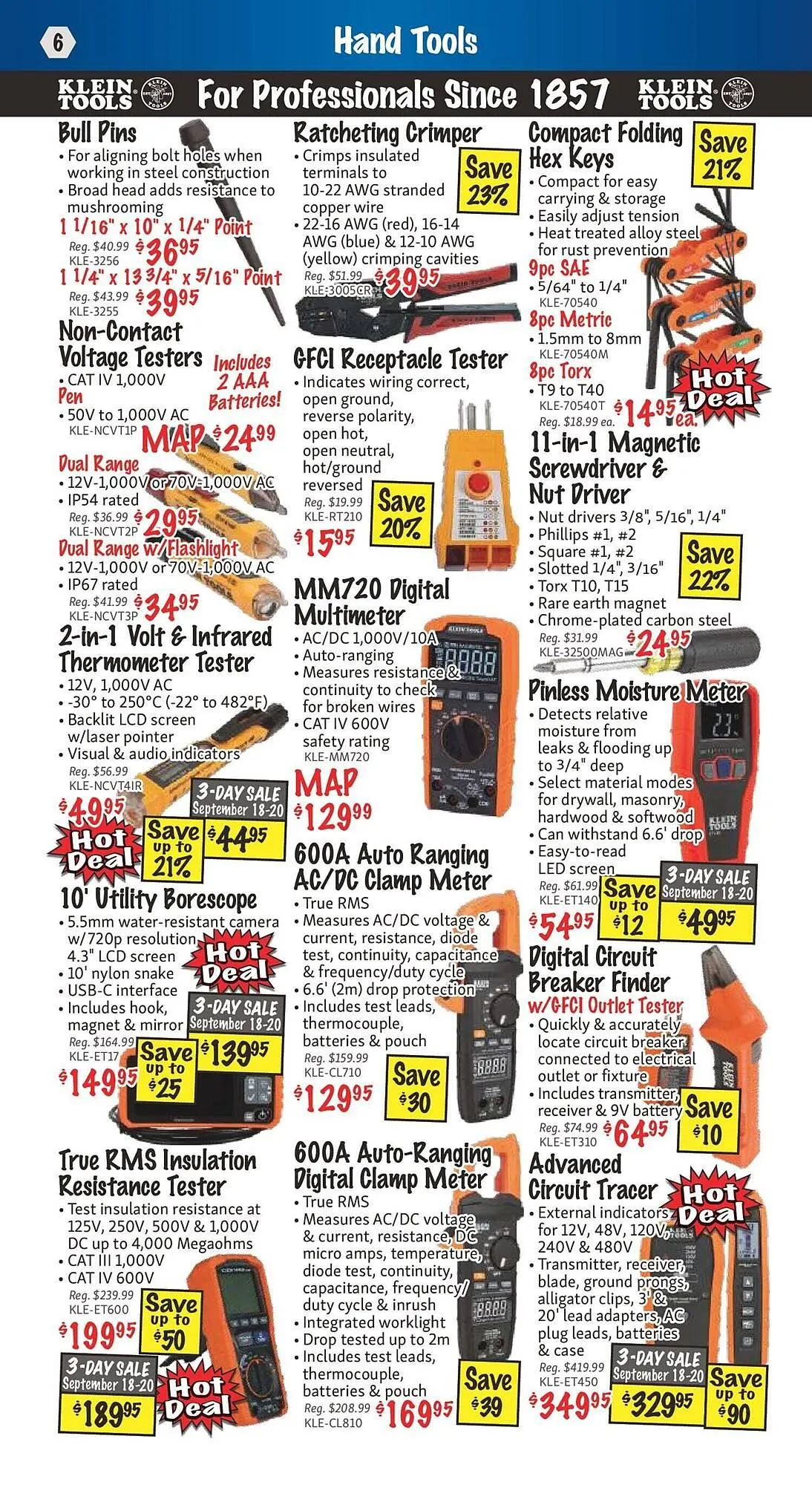 KMS Tools flyer from September 1 to September 15 2025 - flyer page 6