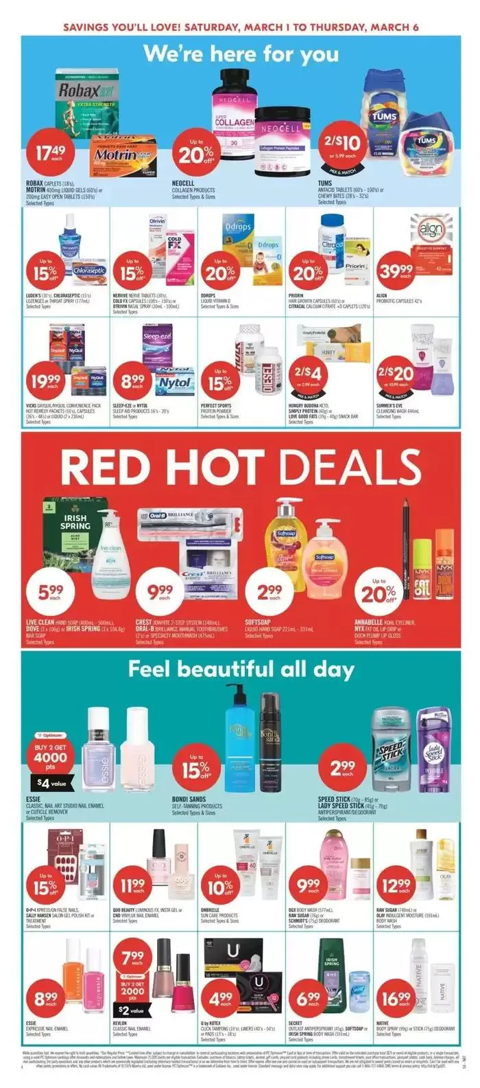 Top offers for smart savers from March 1 to March 6 2025 - flyer page 8