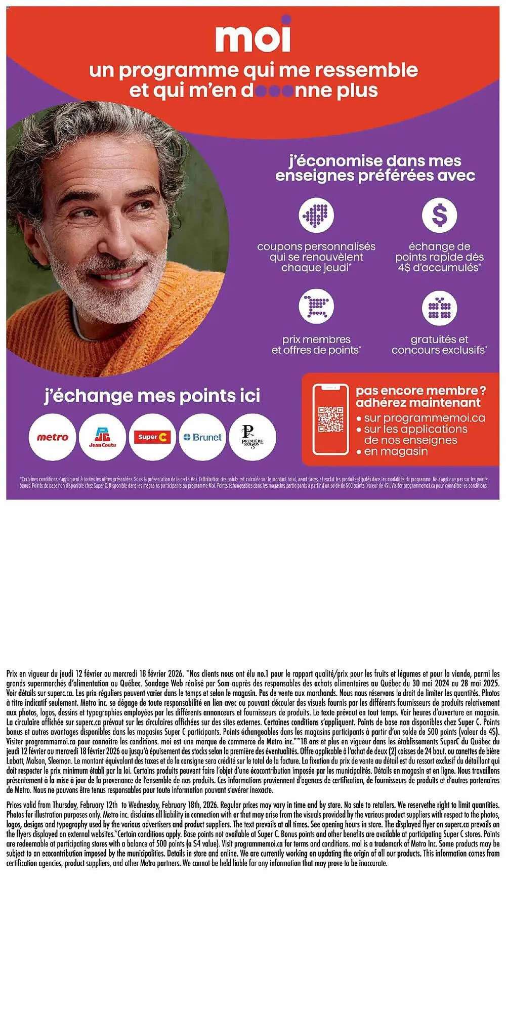 Super C flyer from February 12 to February 19 2026 - flyer page 14