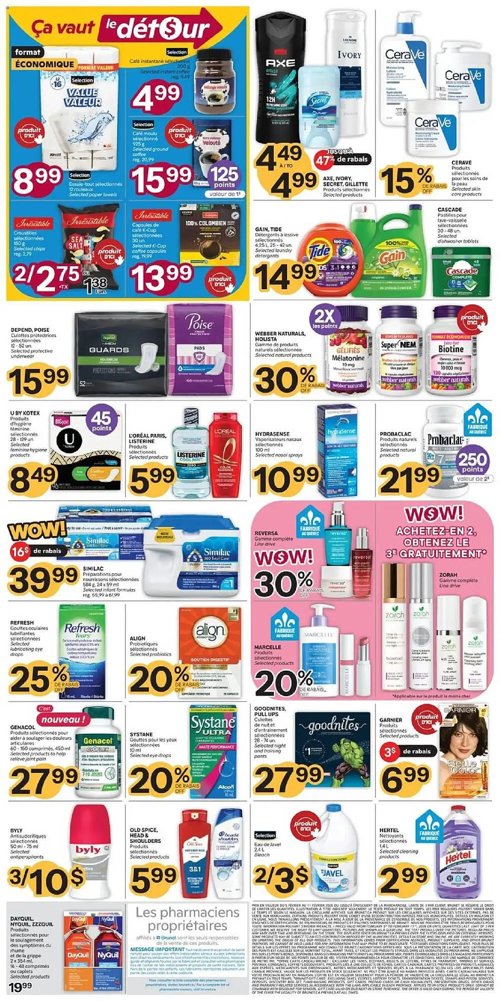 Brunet flyer from February 5 to February 12 2026 - flyer page 2