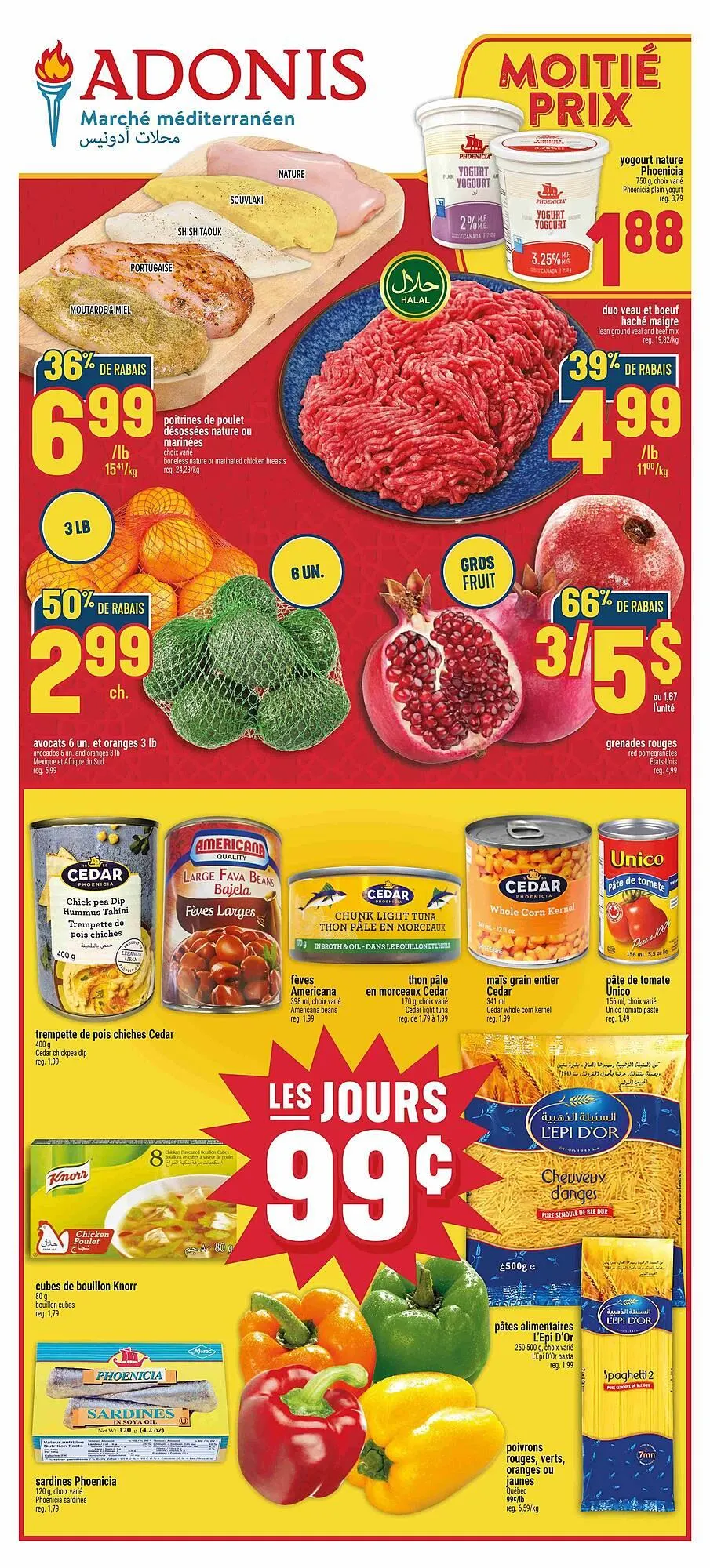Marché Adonis flyer from October 15 to October 22 2025 - flyer page 1
