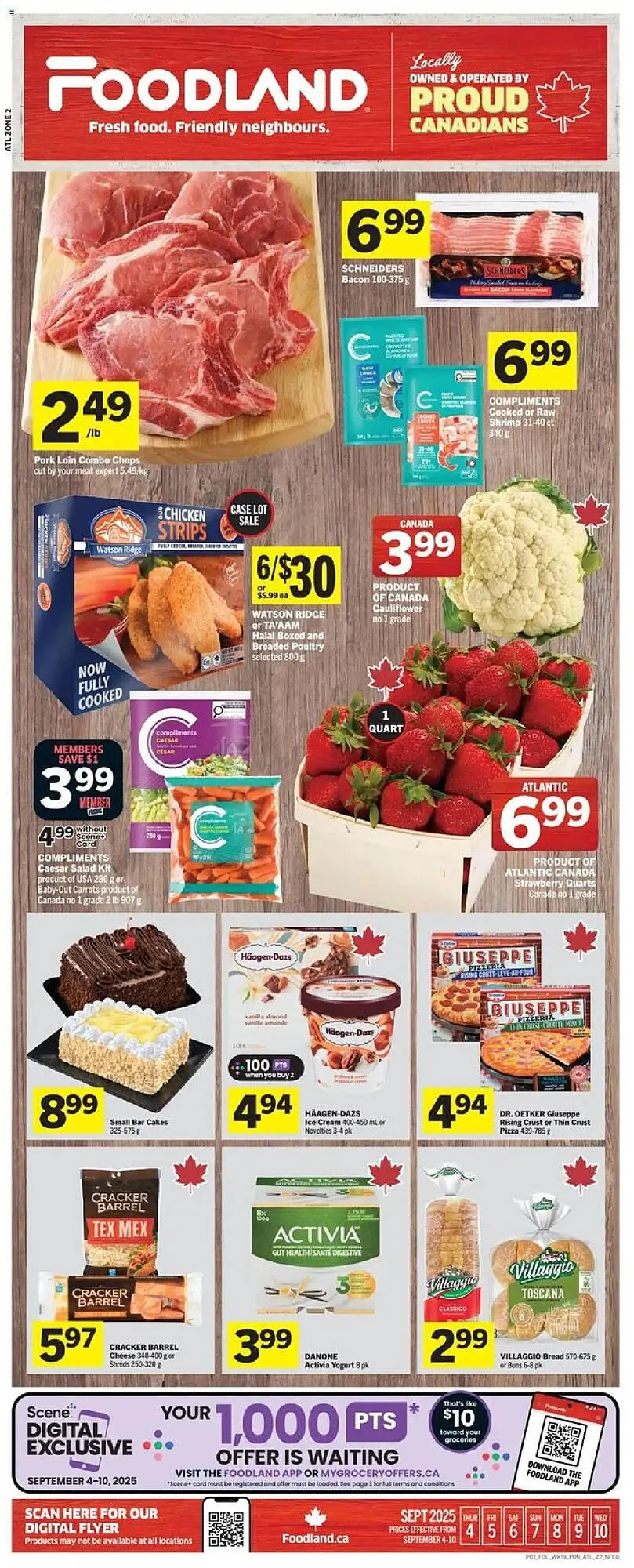 Foodland flyer from September 4 to September 11 2025 - flyer page 1