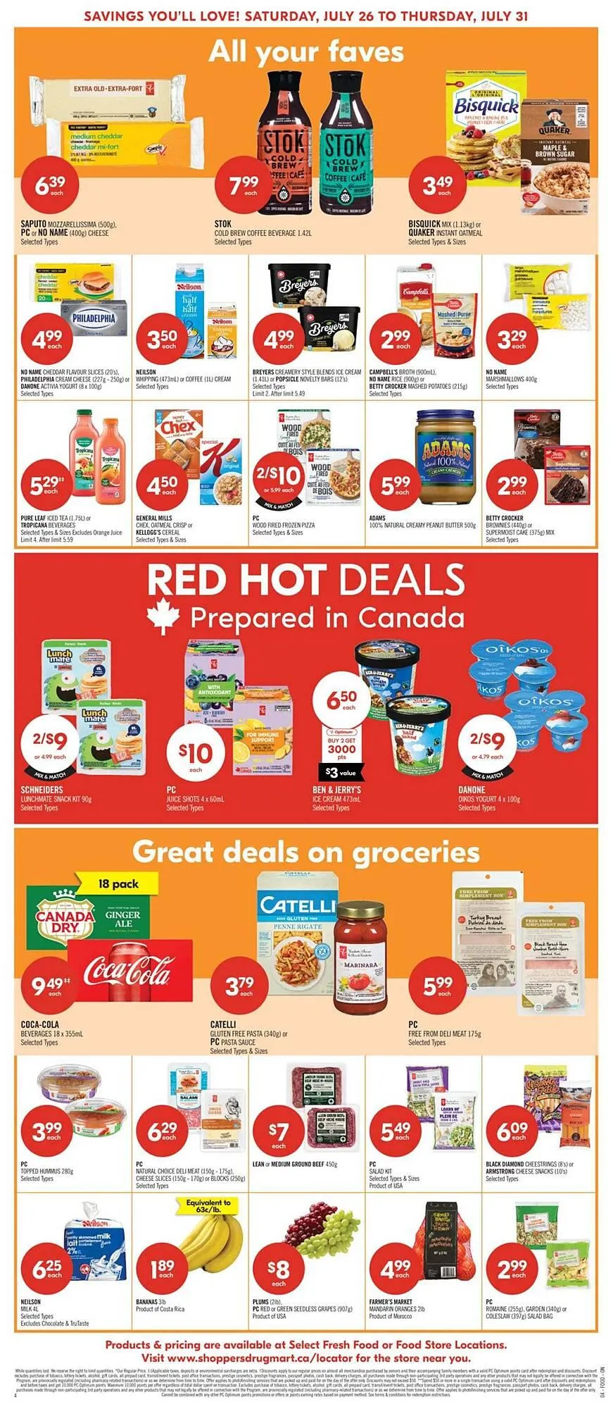Shoppers Drug Mart flyer from July 24 to July 31 2025 - flyer page 7
