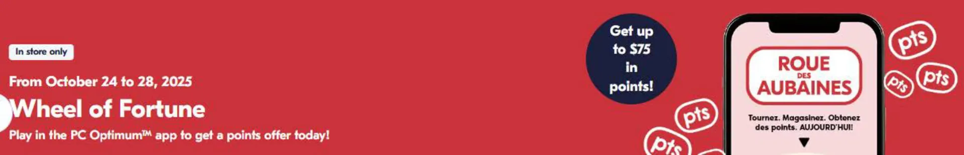 Pharmaprix flyer from October 29 to October 31 2025 - flyer page 1