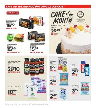 Longo's Flyer from July 9 to July 15 2026 - flyer page 20