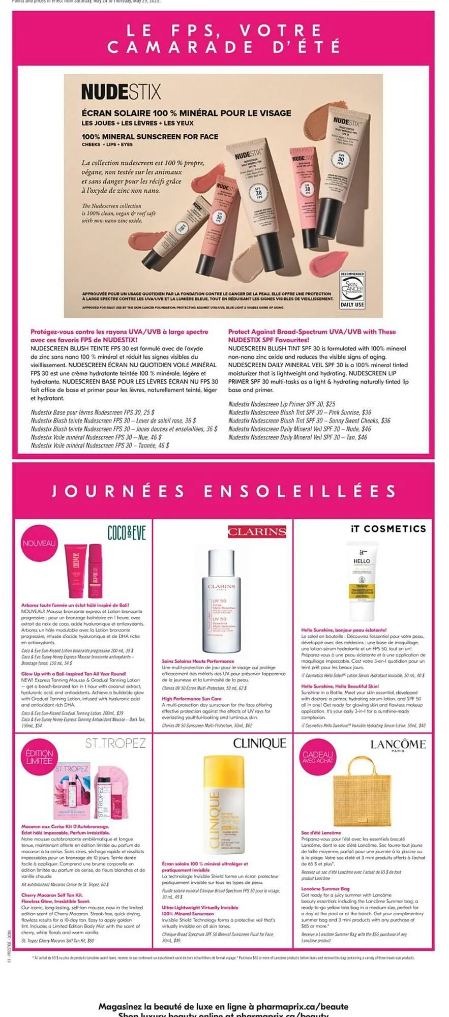 Pharmaprix flyer from May 24 to May 25 2025 - flyer page 10