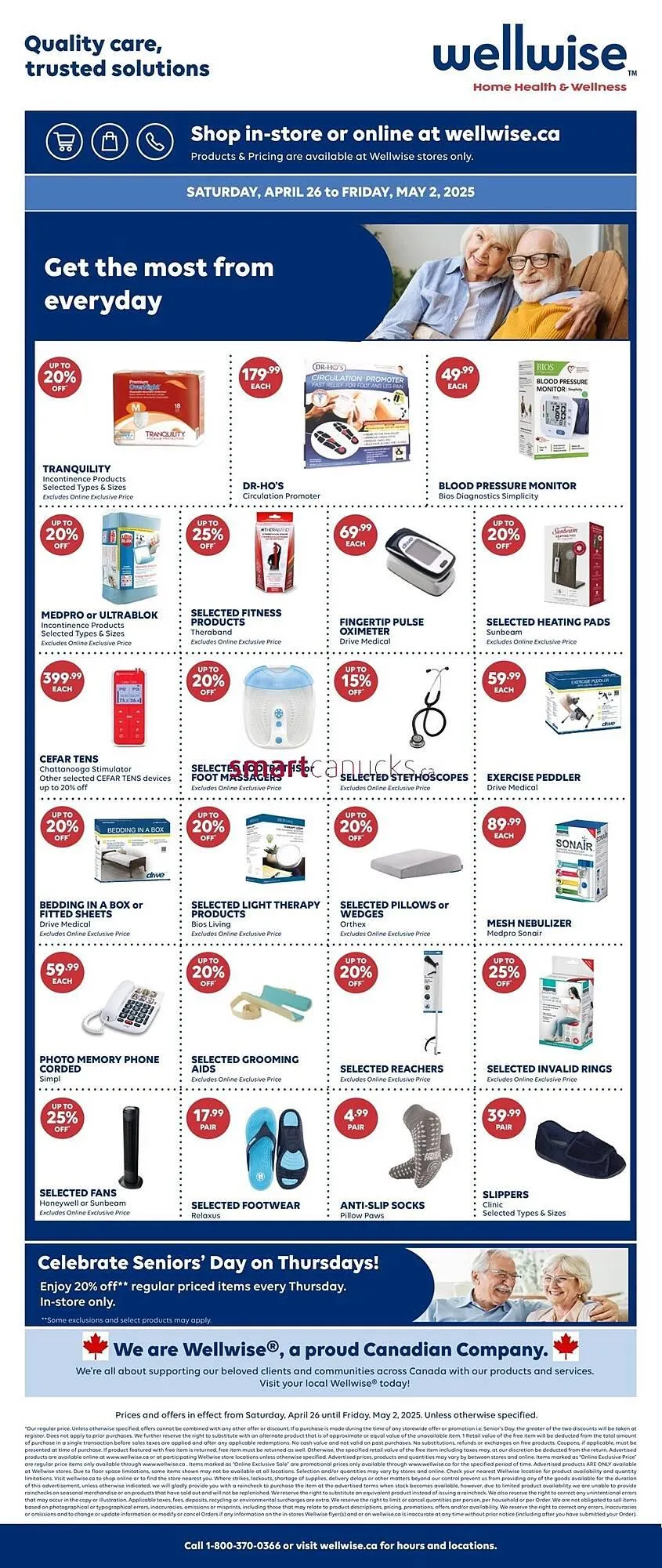 Shoppers Drug Mart flyer from April 24 to May 24 2025 - flyer page 1