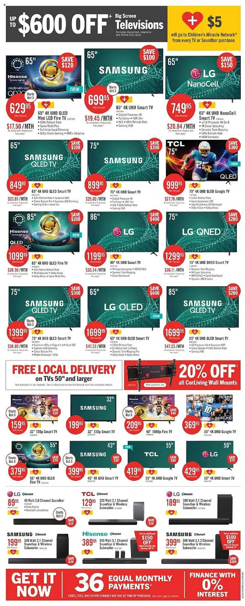 The Brick flyer from October 7 to October 9 2025 - flyer page 18