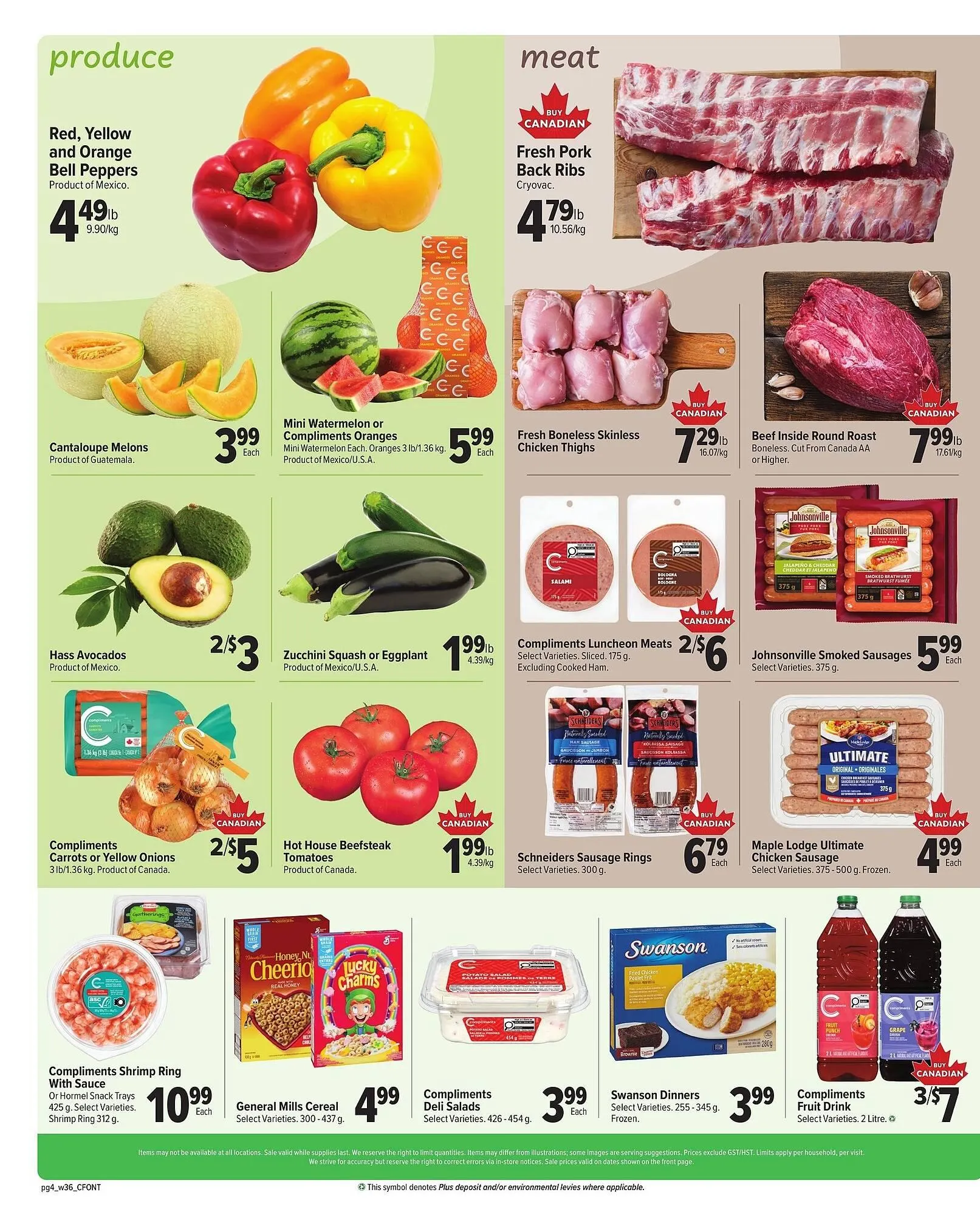 Clover Farm flyer from January 1 to January 7 2026 - flyer page 4