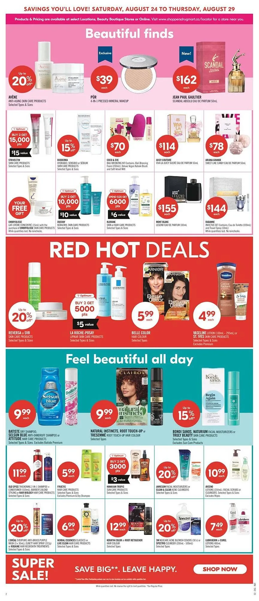 Shoppers Drug Mart flyer from August 22 to September 12 2024 - flyer page 16