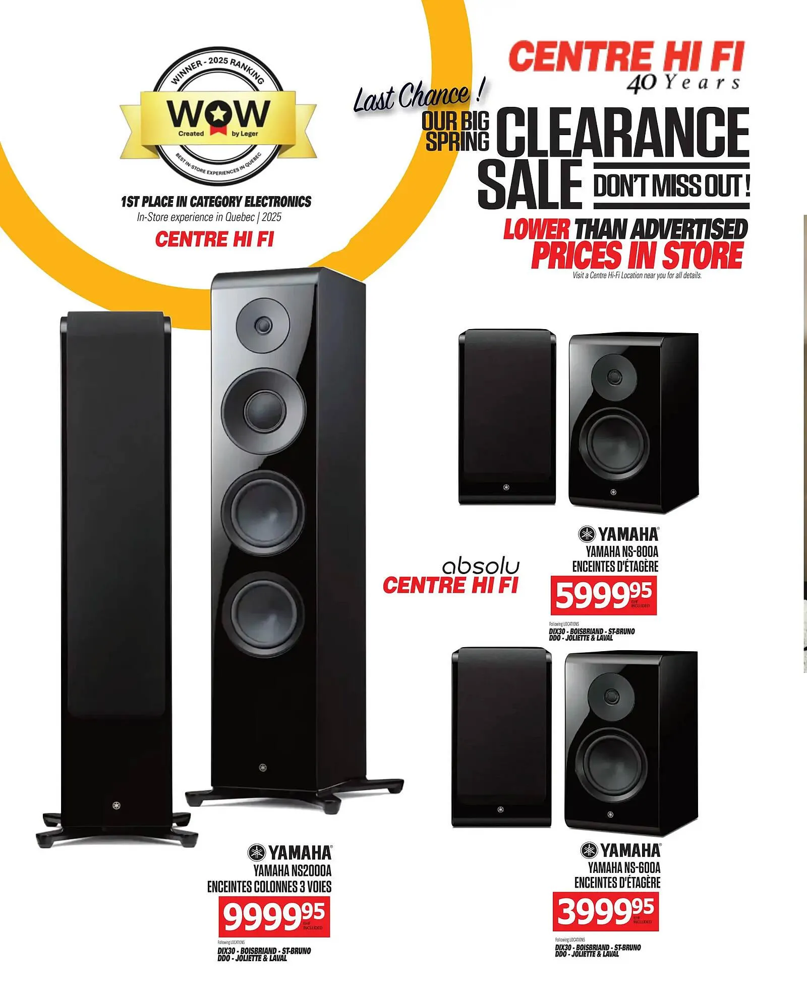 Centre Hi-Fi flyer from June 20 to June 26 2025 - flyer page 50