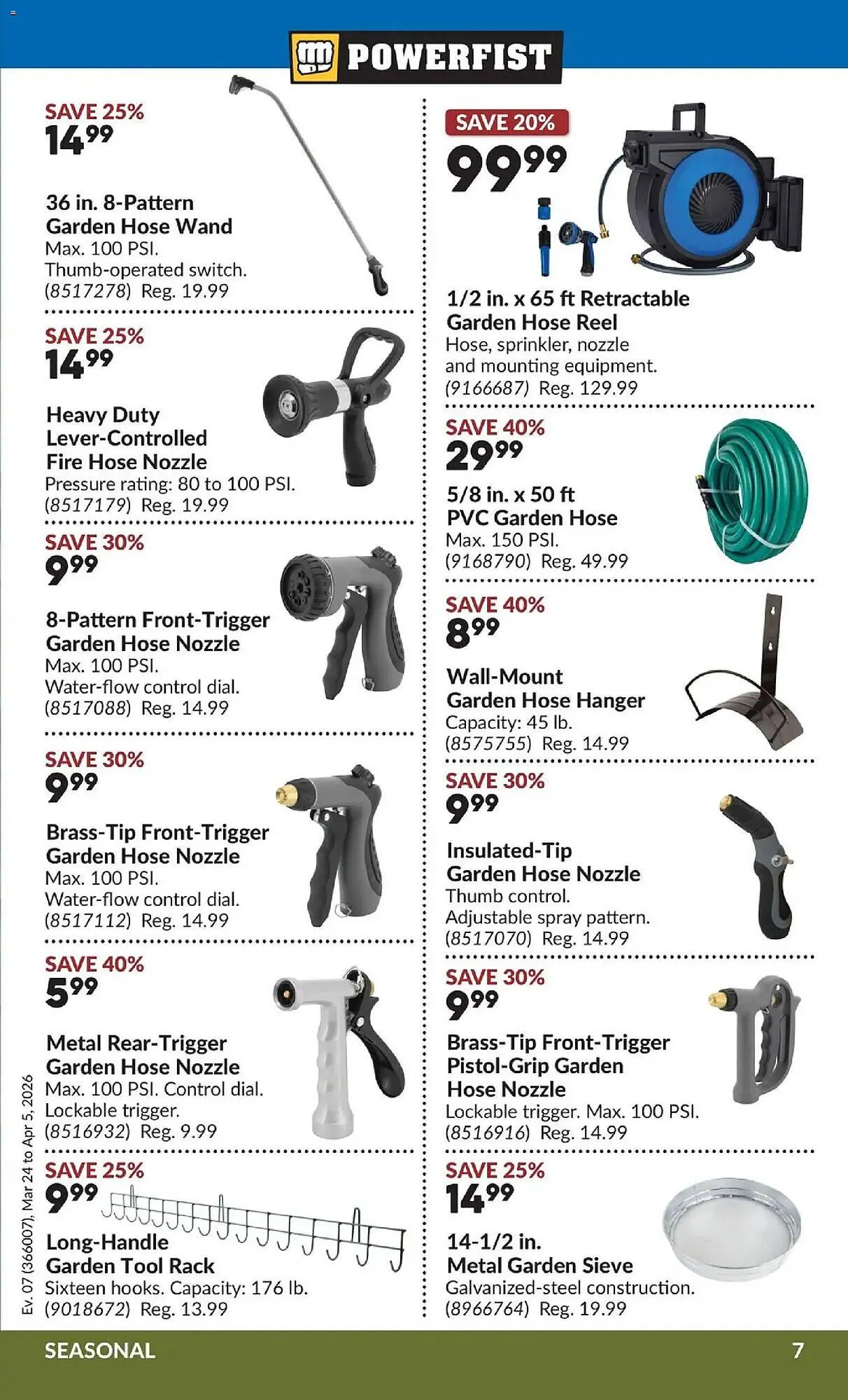 Princess Auto flyer from March 24 to April 6 2026 - flyer page 15