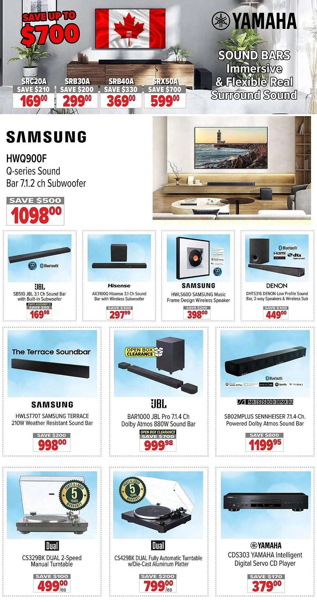 2001 Audio Video flyer from November 14 to November 20 2025 - flyer page 5