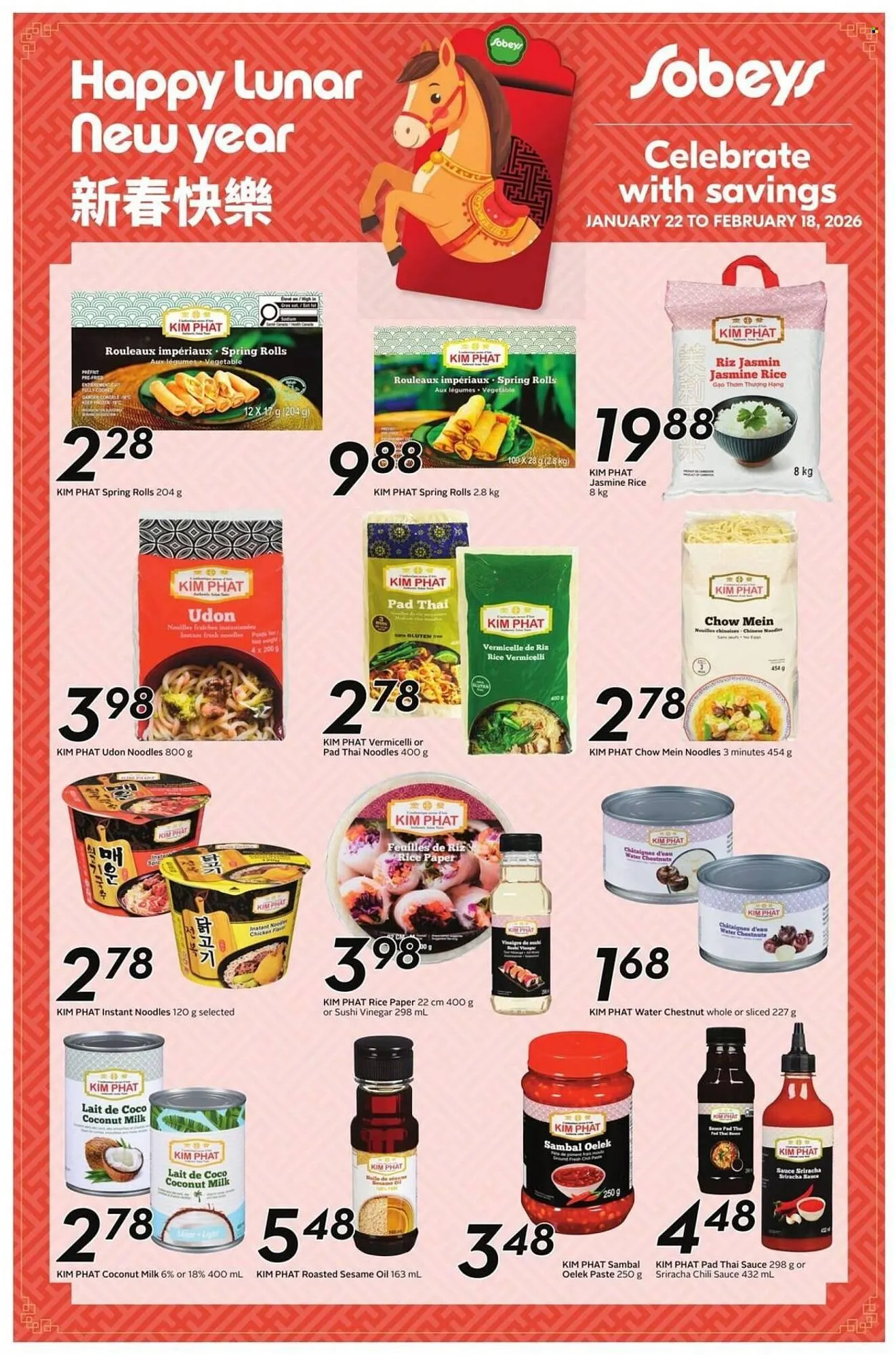Sobeys flyer from January 22 to February 18 2026 - flyer page 2