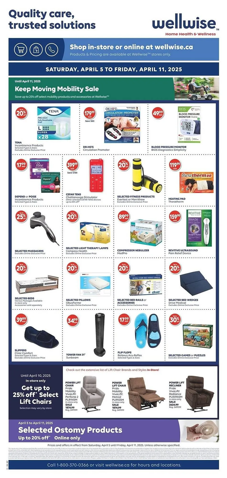 Shoppers Drug Mart flyer from April 5 to April 11 2025 - flyer page 1