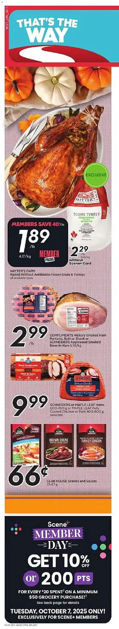 Safeway flyer from October 2 to October 8 2025 - flyer page 2