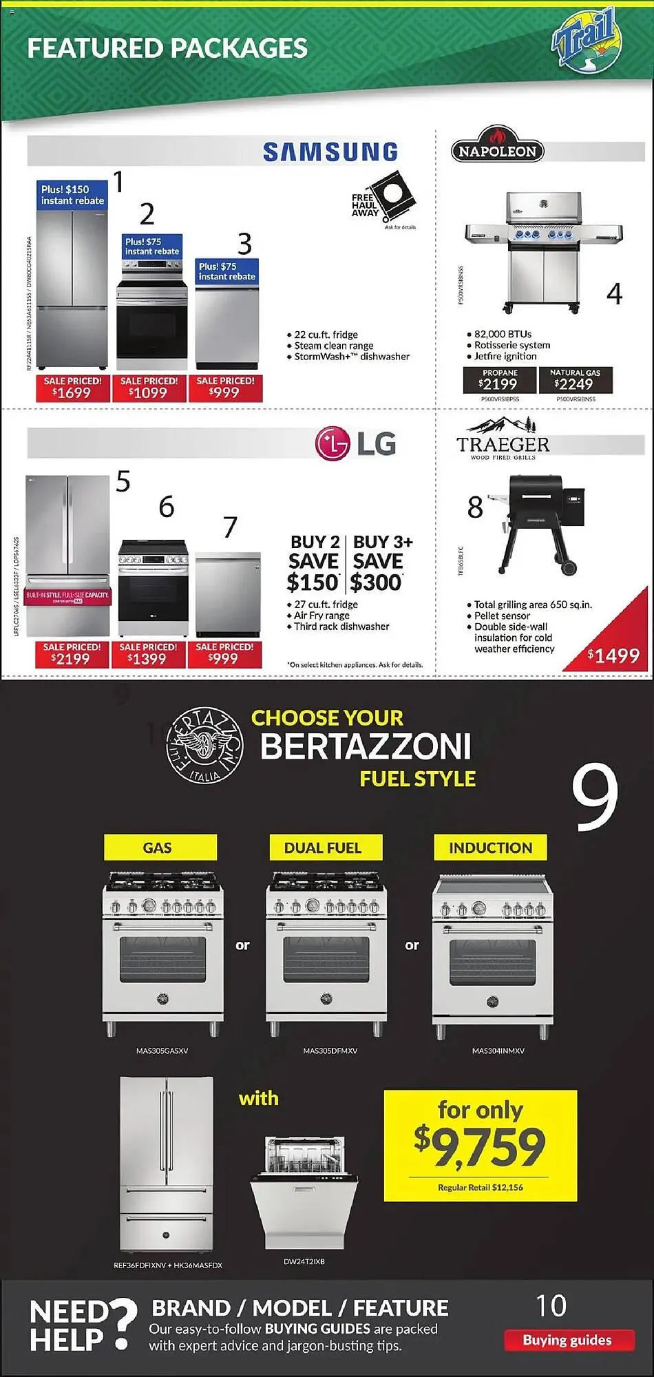Trail Appliances flyer from April 3 to April 13 2025 - flyer page 8