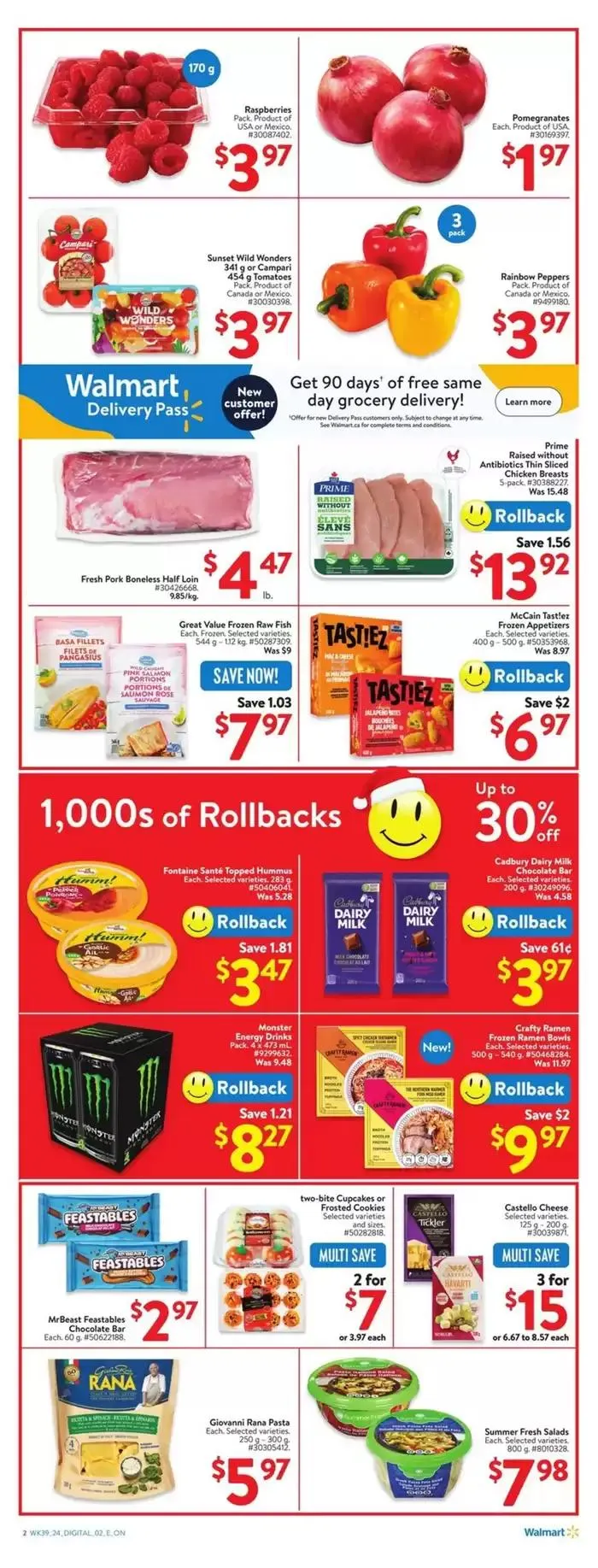 Walmart flyer from October 17 to October 23 2024 - flyer page 8
