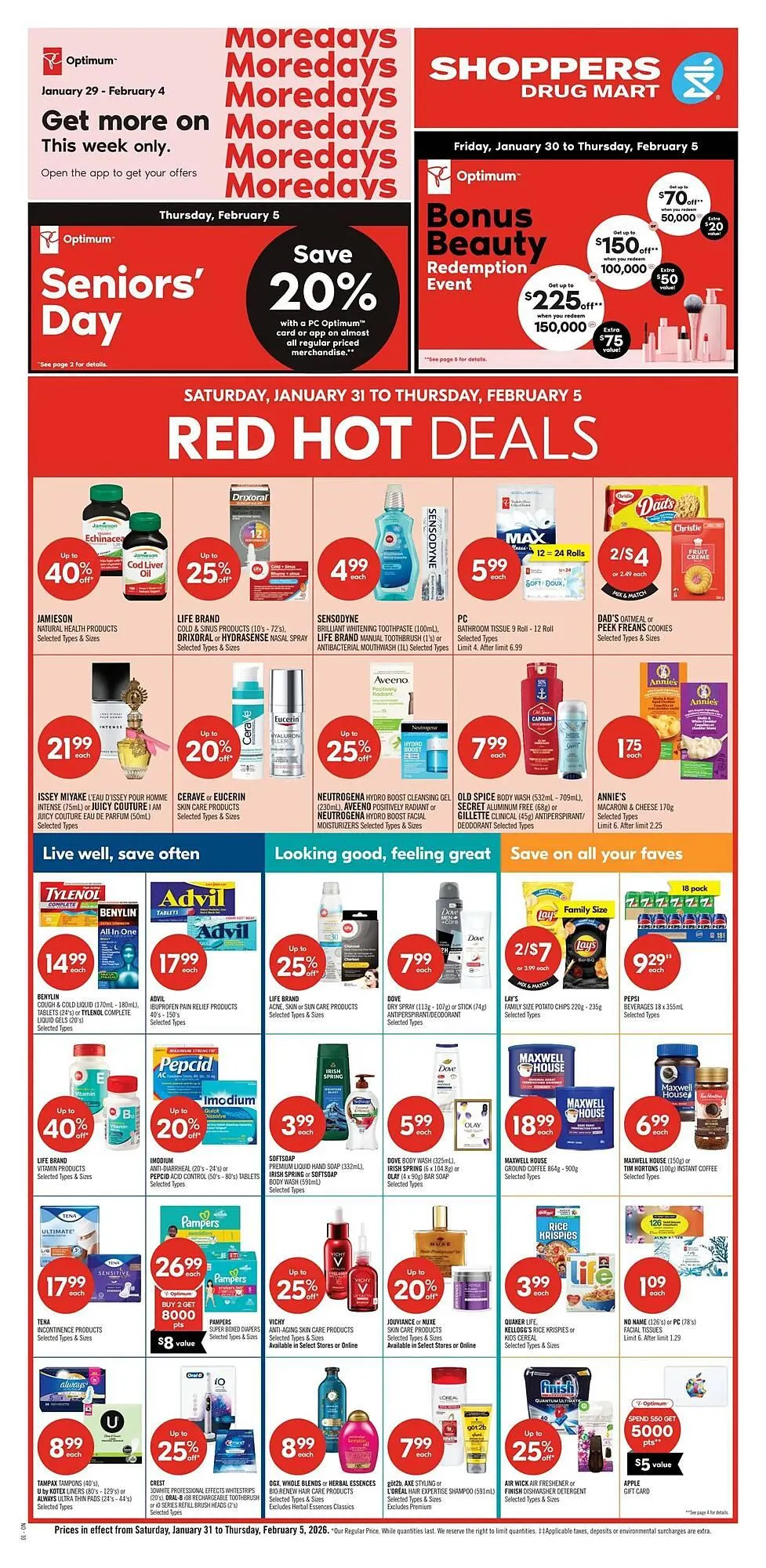 Shoppers Drug Mart flyer from January 30 to February 5 2026 - flyer page 4
