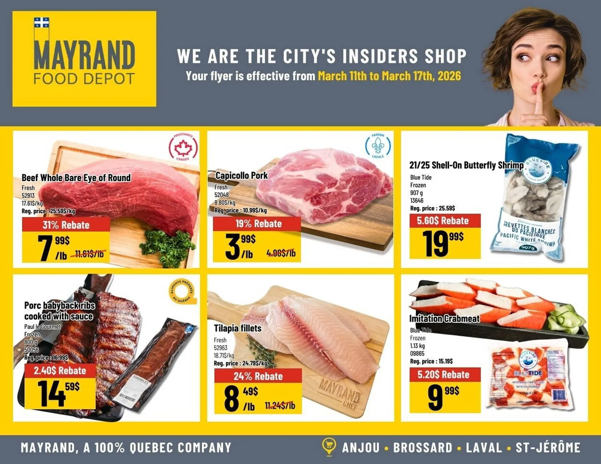 Mayrand flyer from March 12 to April 2 2026 - flyer page 2