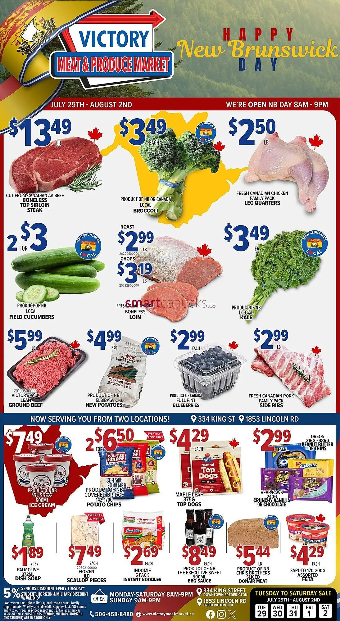 Victory Meat Market flyer from July 30 to August 5 2025 - flyer page 1