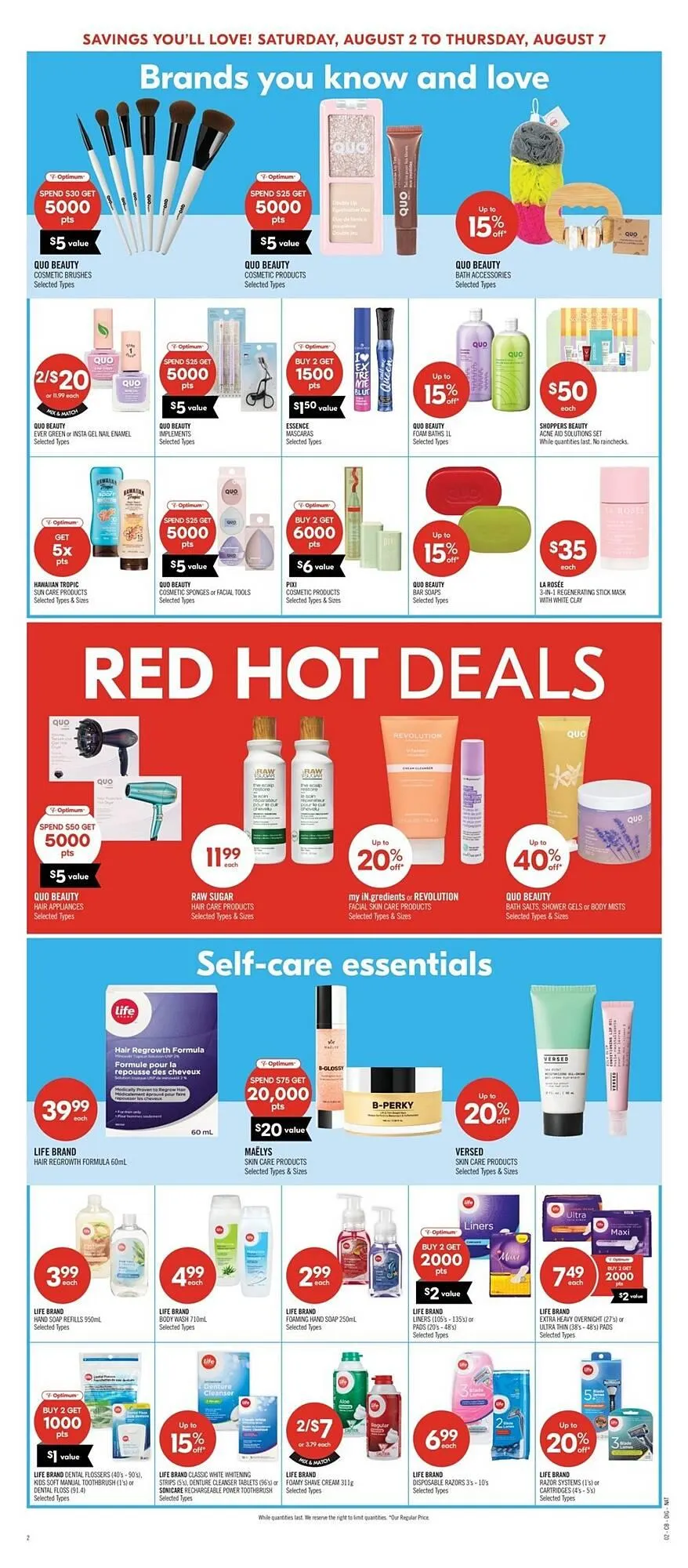 Shoppers Drug Mart flyer from August 1 to August 7 2025 - flyer page 13