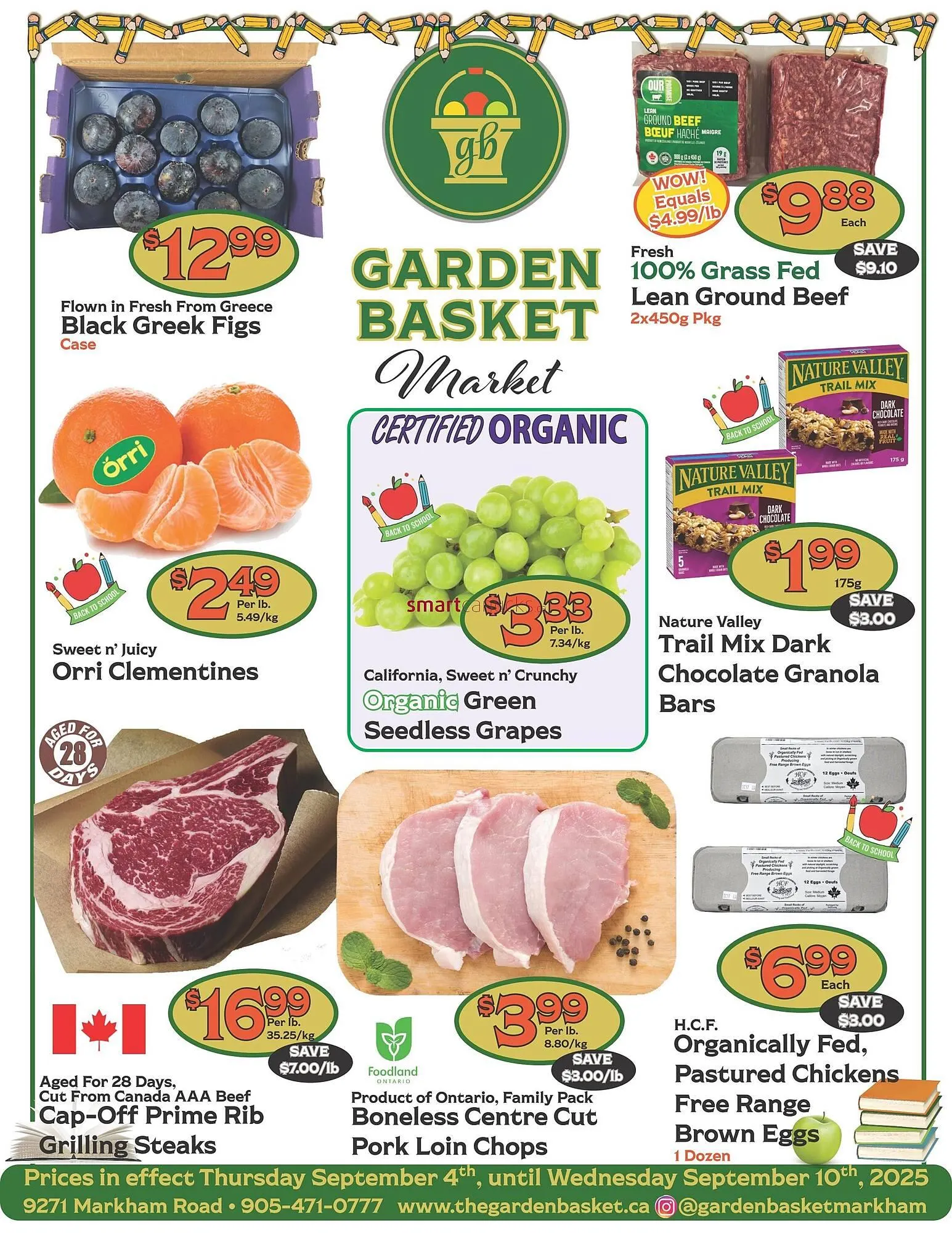 The Garden Basket flyer from September 5 to September 11 2025 - flyer page 1