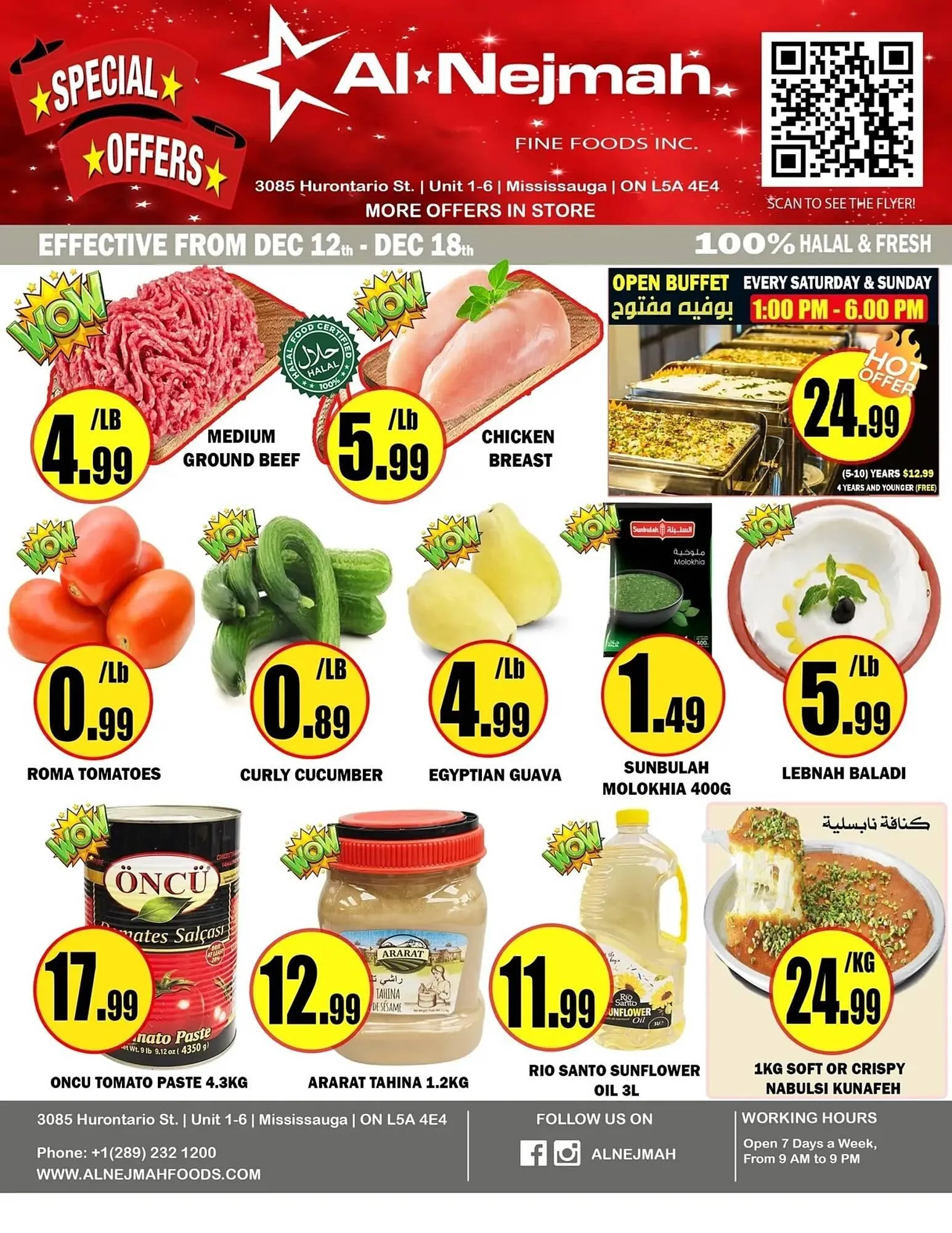 Alnejmah flyer from December 12 to December 18 2025 - flyer page 1