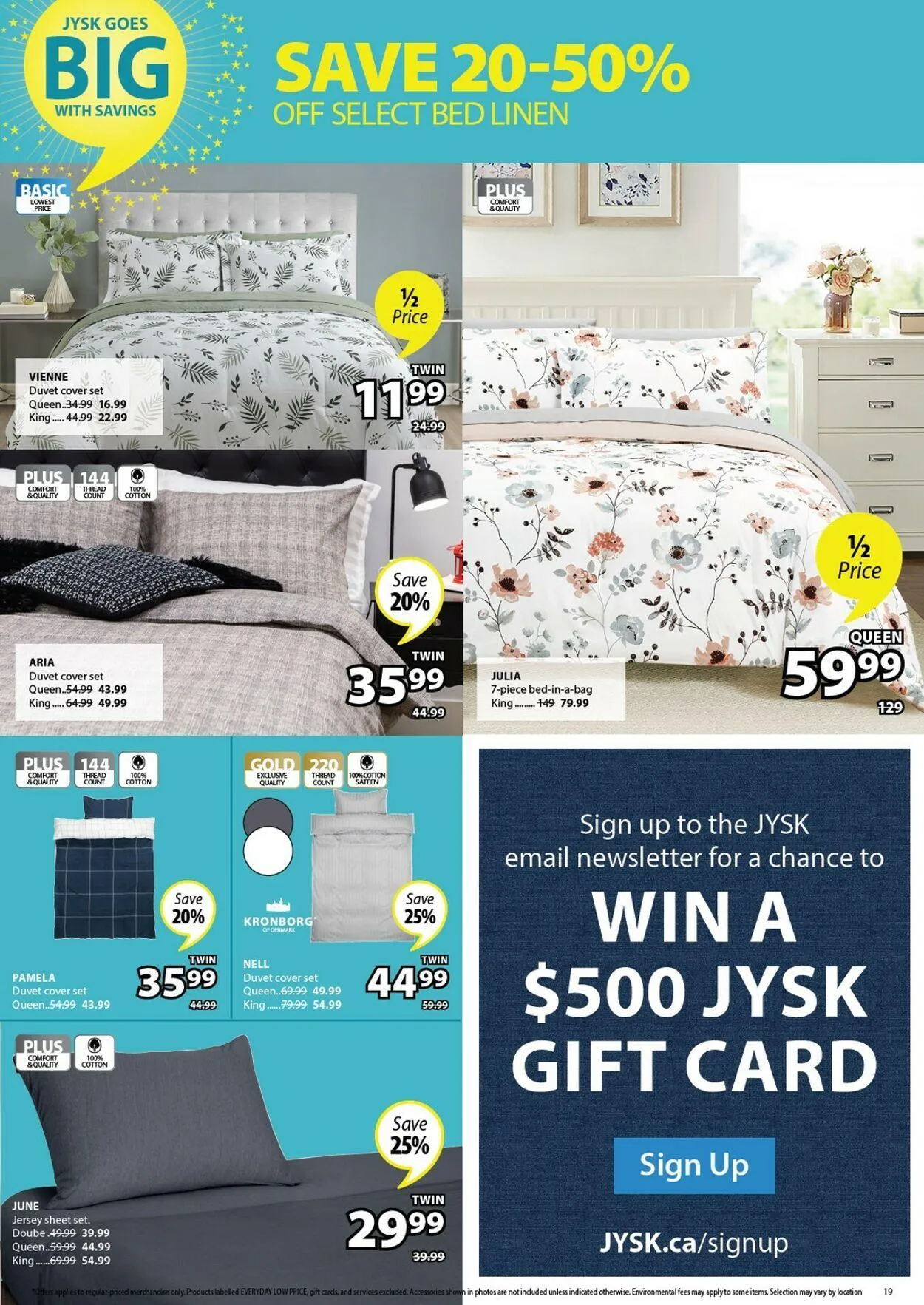 JYSK Current flyer from October 20 to December 1 2025 - flyer page 19