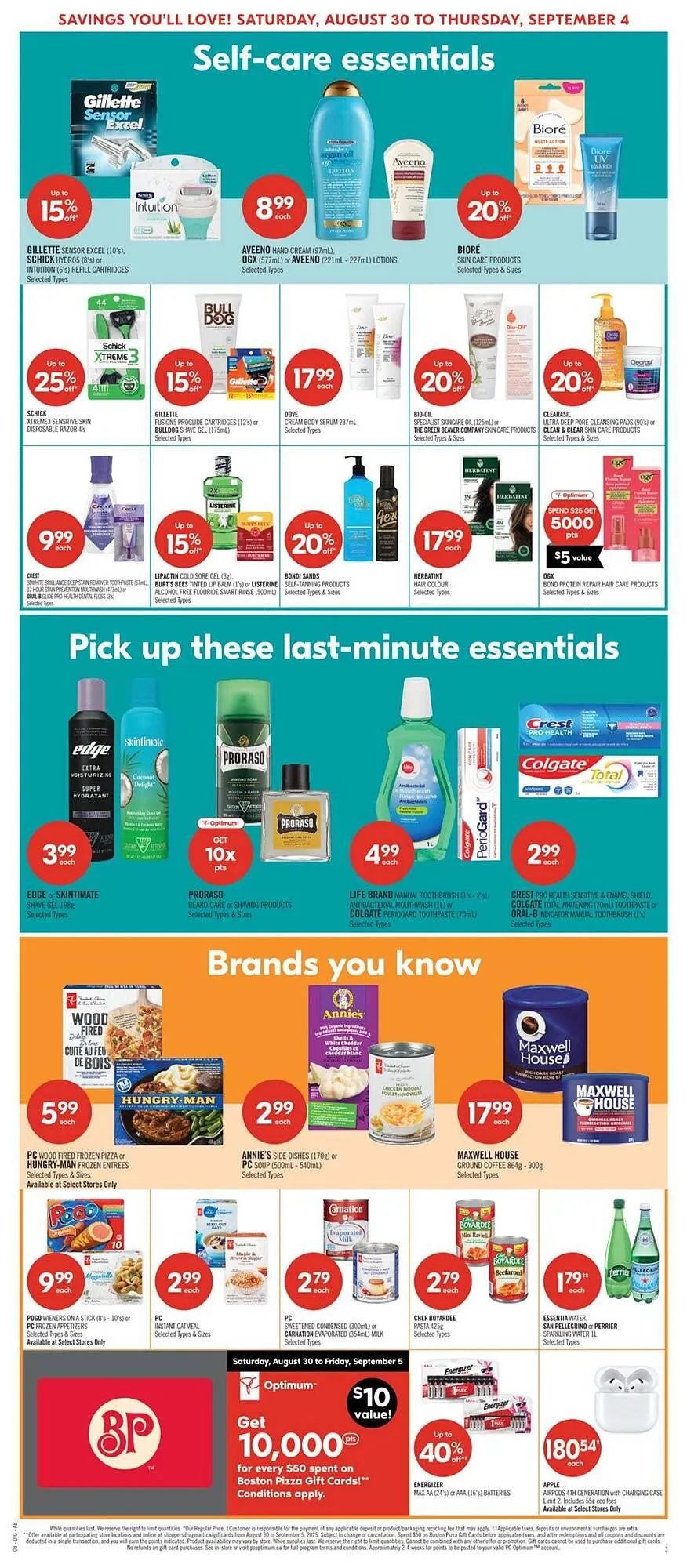 Shoppers Drug Mart flyer from August 29 to October 1 2025 - flyer page 23