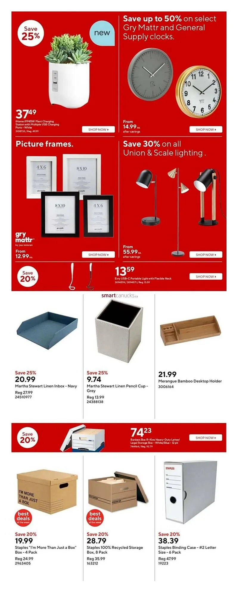 Staples flyer from January 17 to January 23 2025 - flyer page 19