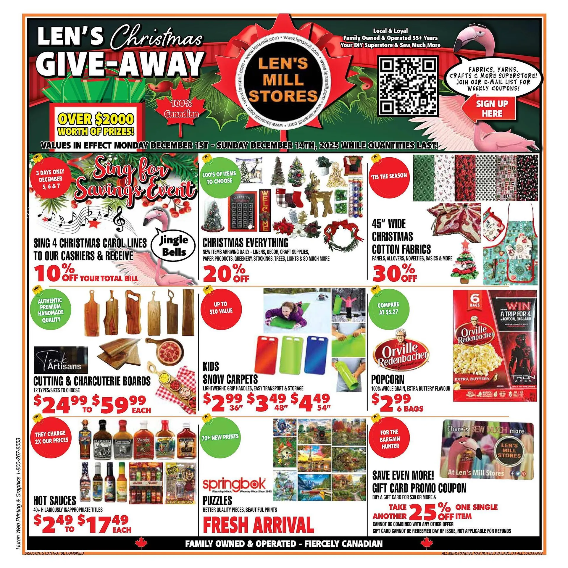 Lens Mill Stores flyer - 1