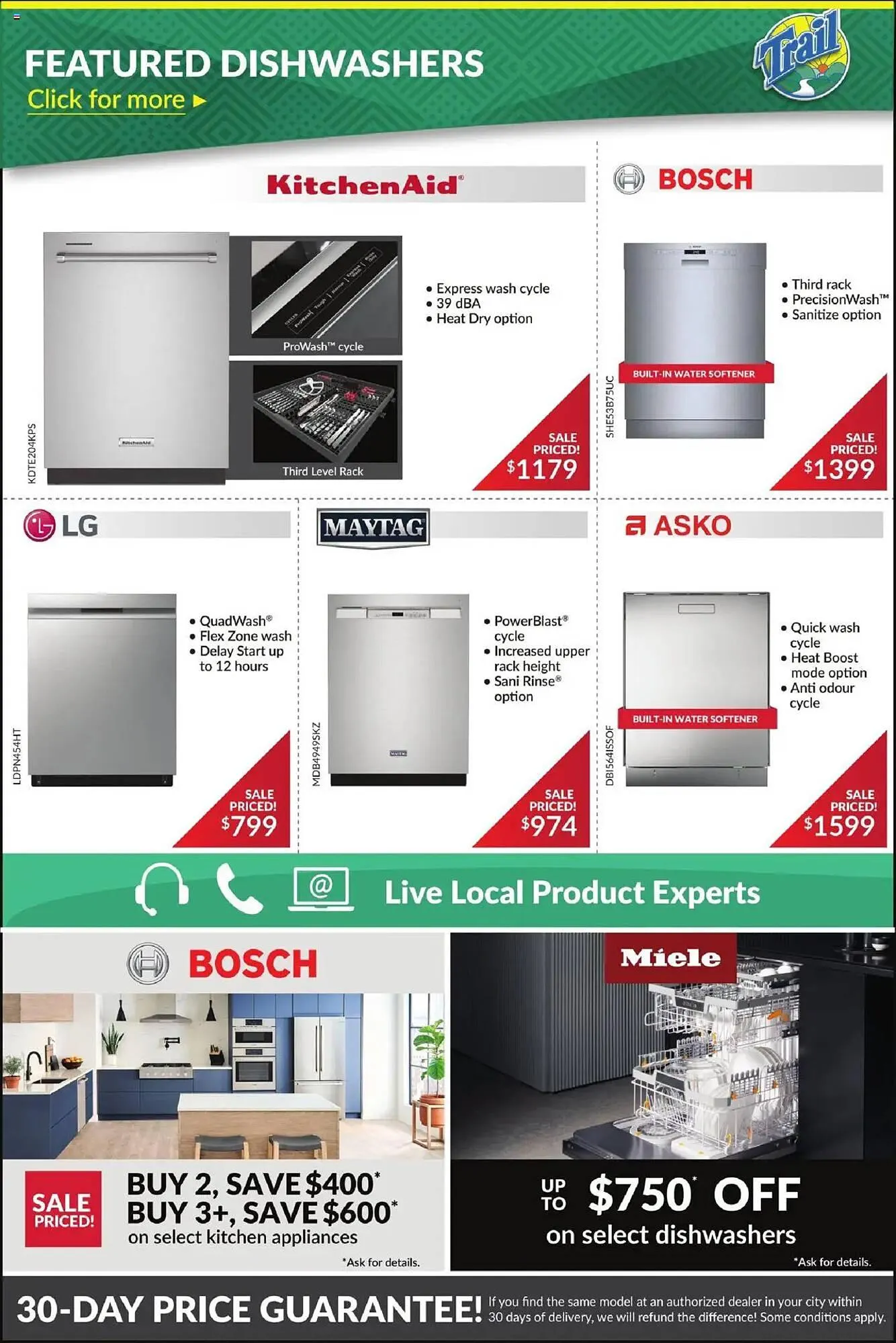 Trail Appliances flyer from April 3 to April 13 2025 - flyer page 6