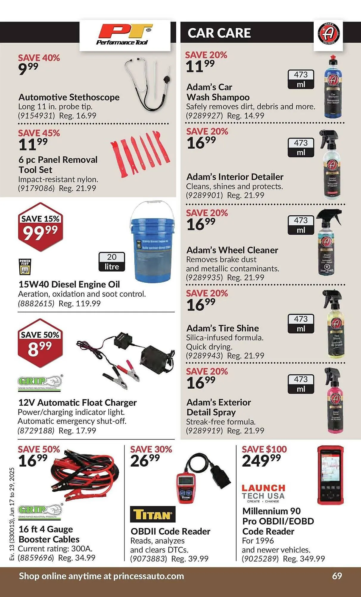Princess Auto flyer from June 16 to June 23 2025 - flyer page 72