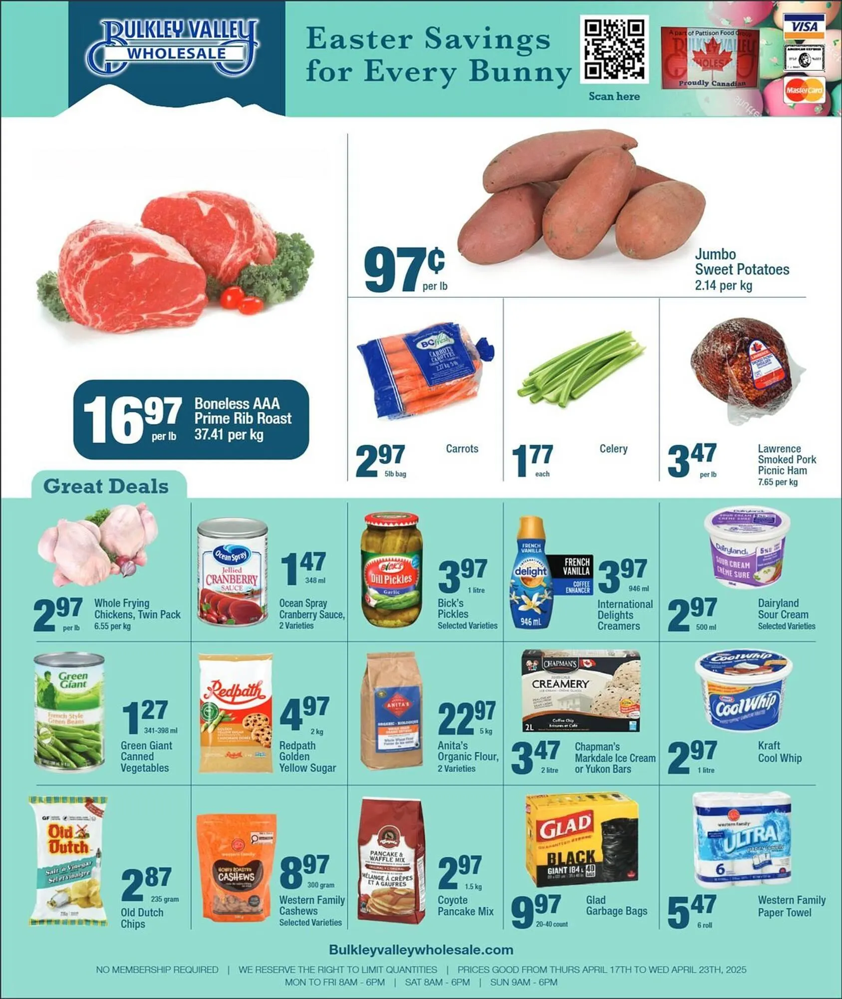 Bulkley Valley Wholesale flyer - 1